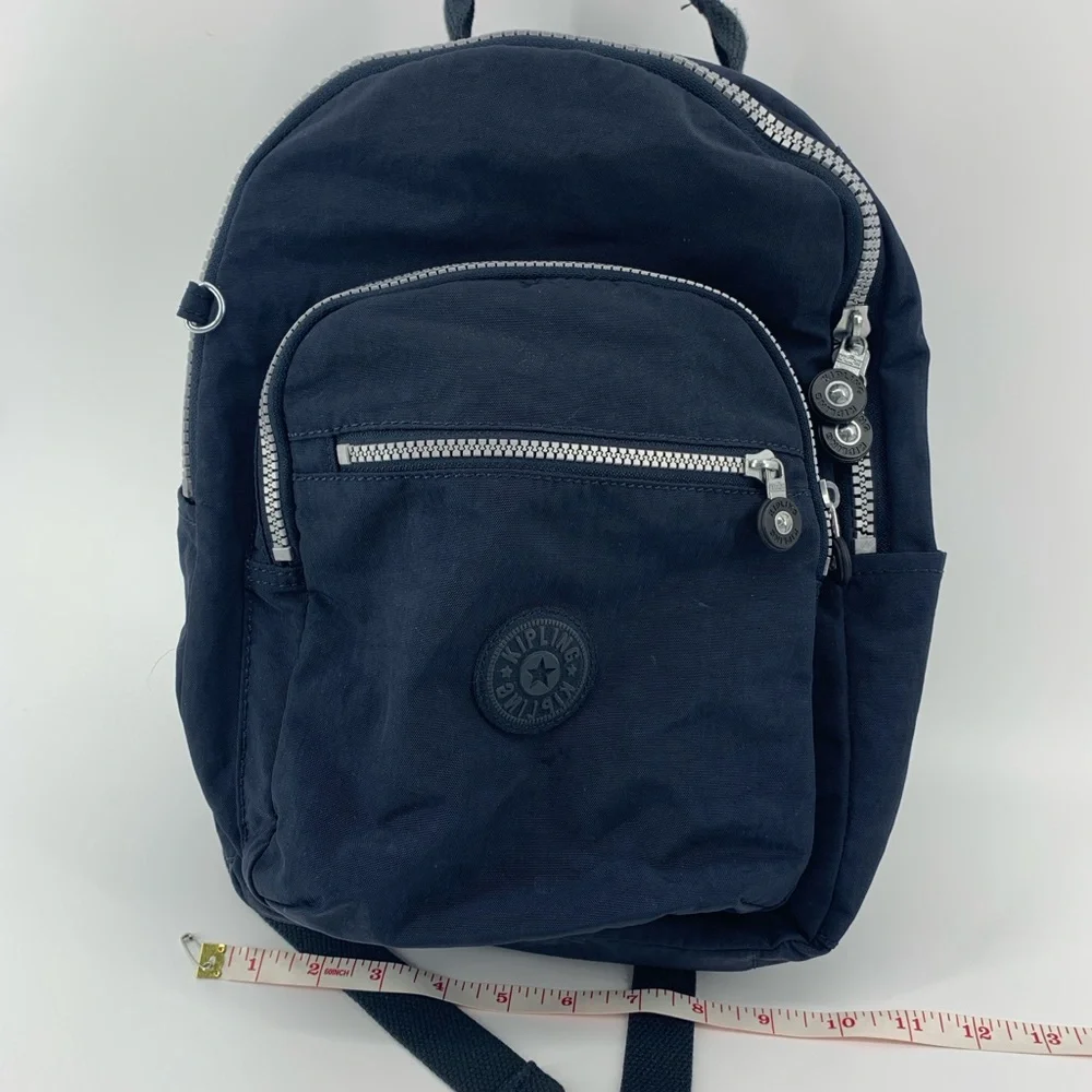 Kipling Navy Backpack for Men - Picture 2 of 3